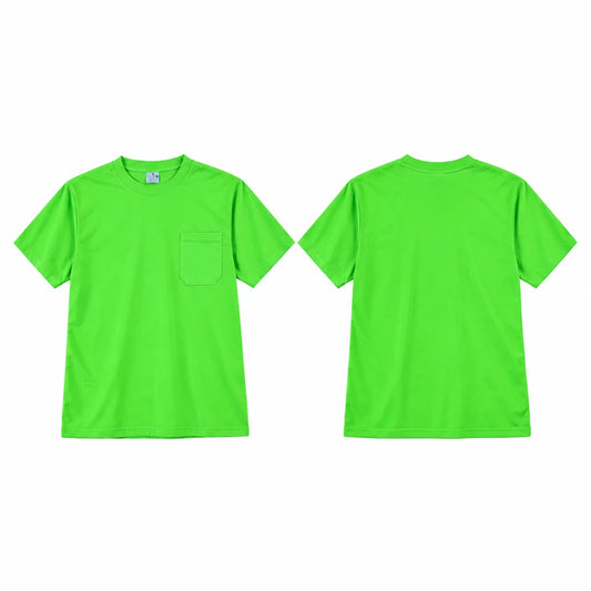 Green - Short Sleeve Safety Shirt (3 Pack)