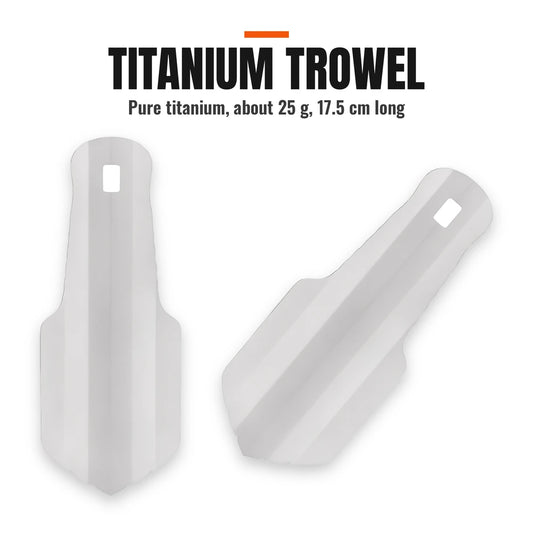 Ultralight Titanium Backpacking Trowel