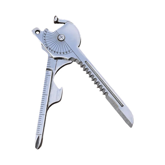 Compact 8-in-1 Key Multi-Tool Keychain