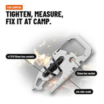 Stainless Steel Multi-Tool Carabiner