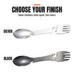 Stainless Steel Camping Spork Multi-Tool