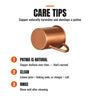 Solid Copper Moscow Mule Mug
