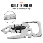 Stainless Steel Multi-Tool Carabiner