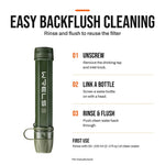 Outdoor Portable Water Purification Filter Straw