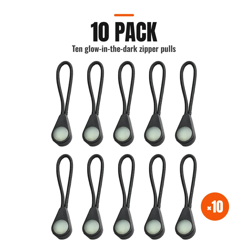 Glow in the Dark Zipper Pulls