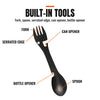 Stainless Steel Camping Spork Multi-Tool