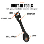 Stainless Steel Camping Spork Multi-Tool