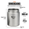 Titanium Tea Caddy Canister