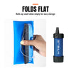 Foldable Water Filter Bag with Screw-On Filter