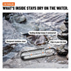 Waterproof Stainless Steel Pill Capsule Keychain