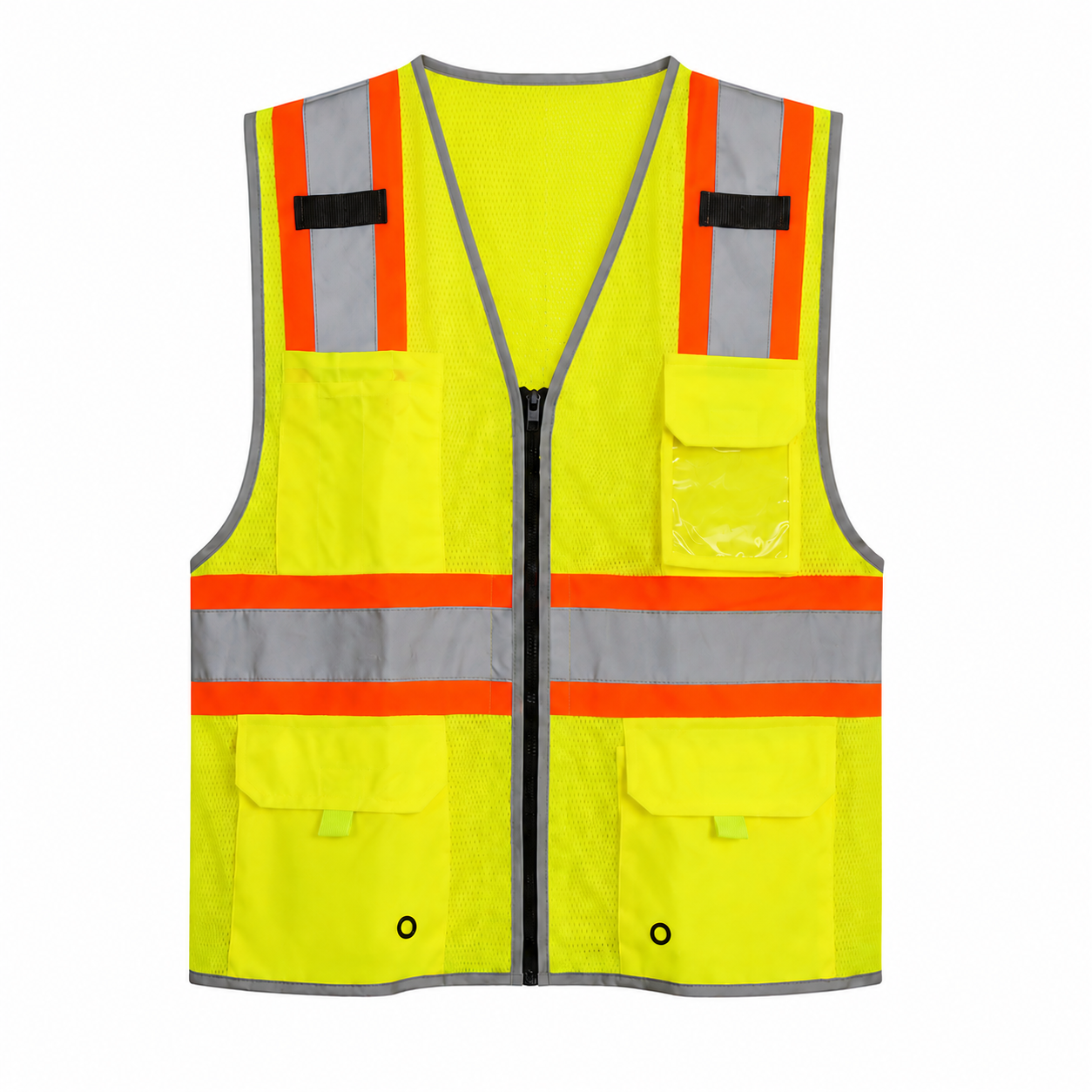 High Visibility Surveyor Reflective Mesh Safety Vest