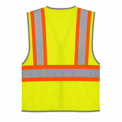 High Visibility Surveyor Reflective Mesh Safety Vest