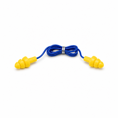 Reusable Corded Earplugs with Plastic Case