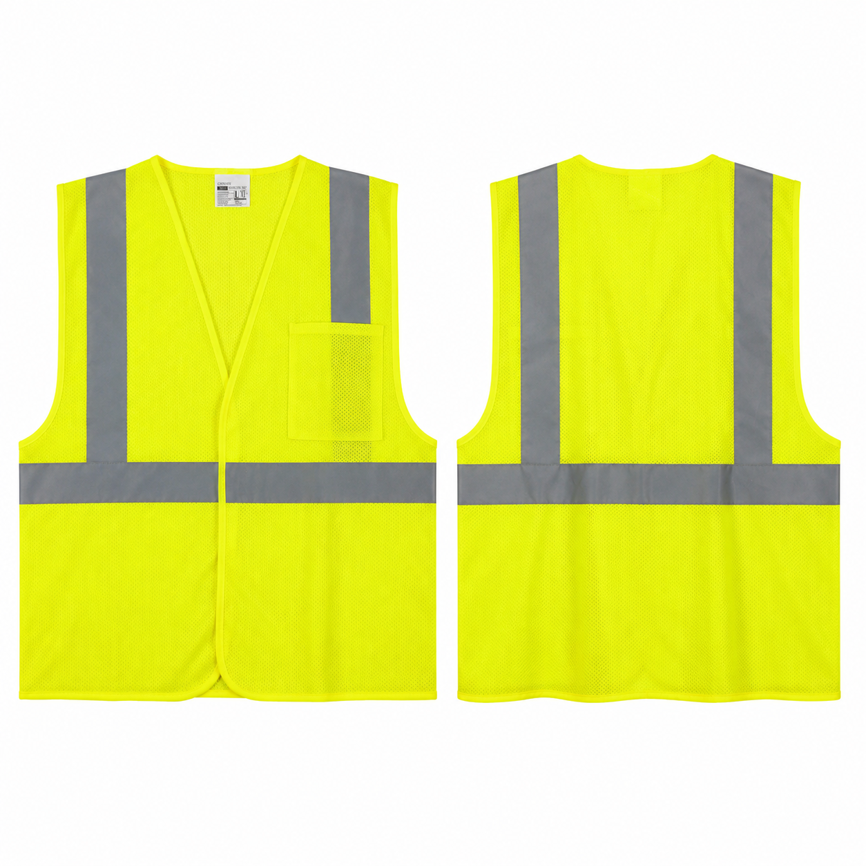 High Visibility Reflective Mesh Safety Vest