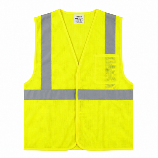 High Visibility Reflective Mesh Safety Vest