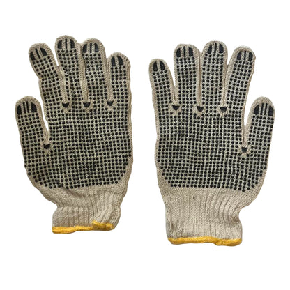 PVC Dot Knit Gloves - Dual Sided