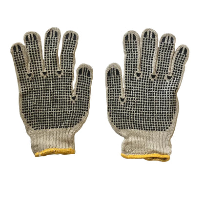 PVC Dot Knit Gloves - Dual Sided