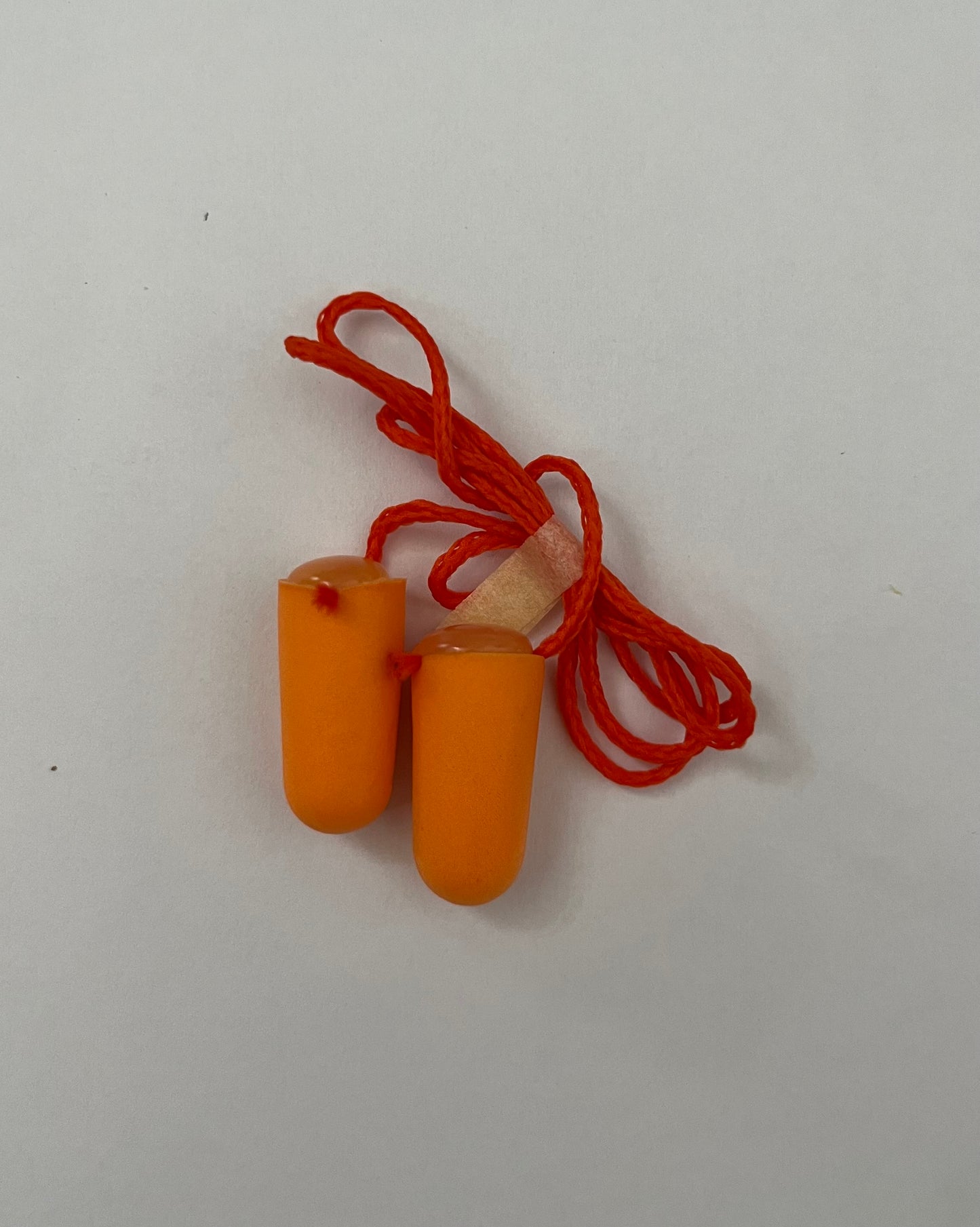 Orange Corded Bullet Earplugs (10pcs)