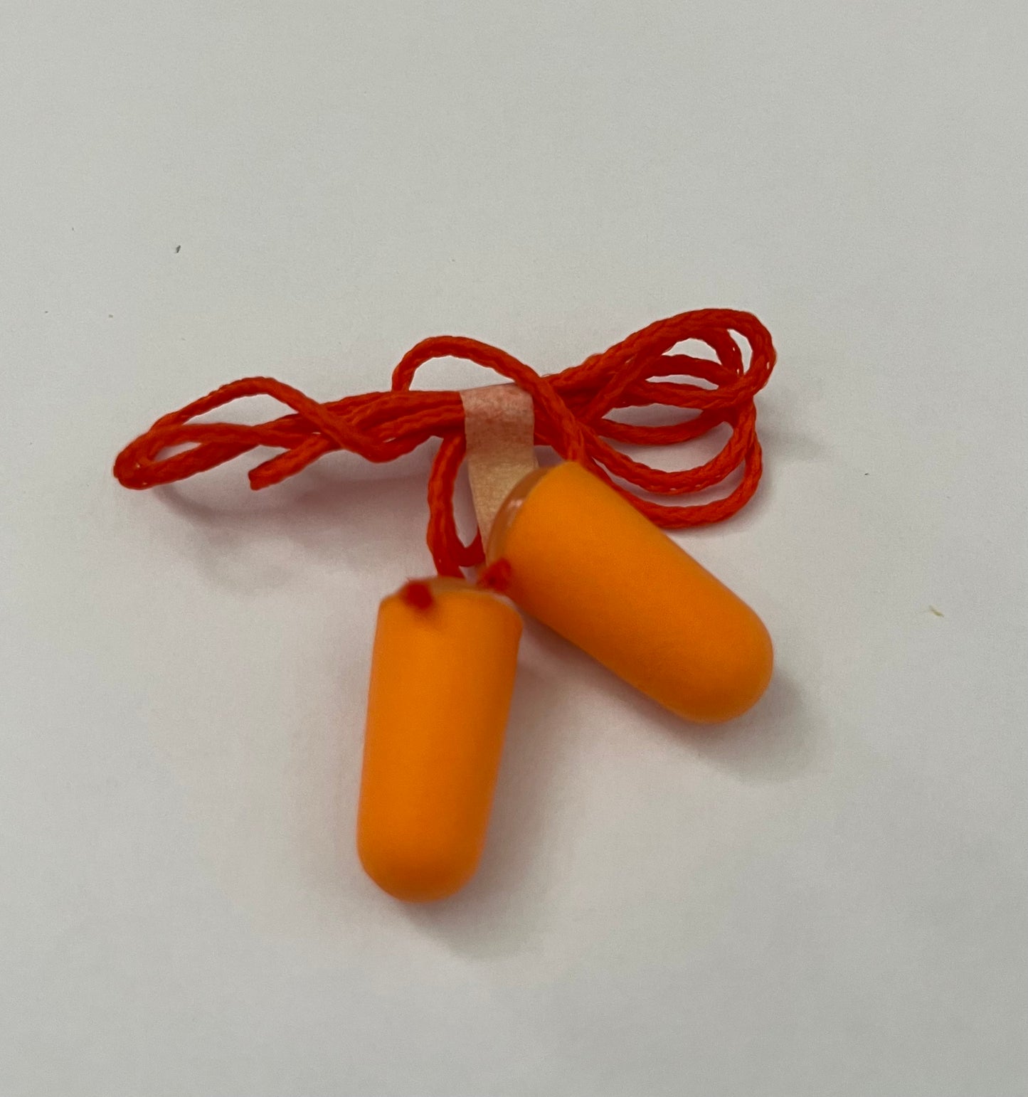 Orange Corded Bullet Earplugs (10pcs)