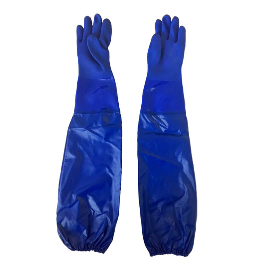 Long Sleeve PVC Nitrile Gloves