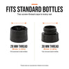 Compact Personal Water Filter Set with Bottle Caps
