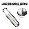 Waterproof Stainless Steel Pill Capsule Keychain