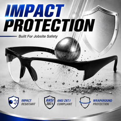 Anti-Fog Protective Safety Glasses