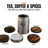 Titanium Tea Caddy Canister