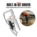 Stainless Steel Multi-Tool Carabiner
