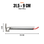 Lightweight Aluminum Camping Hammer with Stake Puller