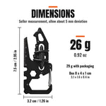 Stainless Steel Multi-Tool Carabiner