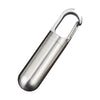 Waterproof Stainless Steel Pill Capsule Keychain