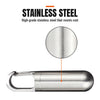 Waterproof Stainless Steel Pill Capsule Keychain