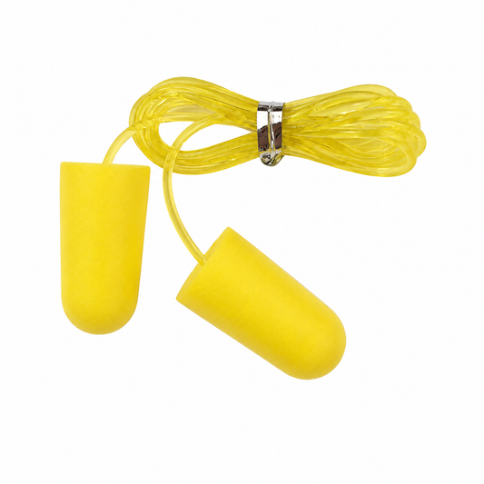 Corded Foam Earplugs – SNR 34dB Hearing Protection