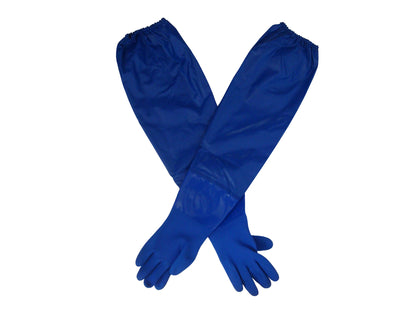 Long Sleeve PVC Nitrile Gloves