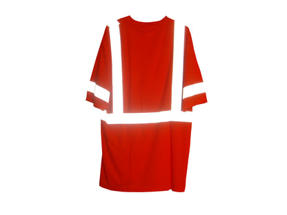 Reflective Short Sleeve Safety Shirt