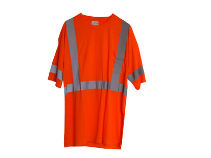 Reflective Short Sleeve Safety Shirt