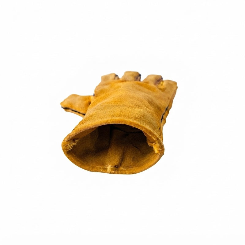 Yellow Leather Welding Gloves (1 Pair)